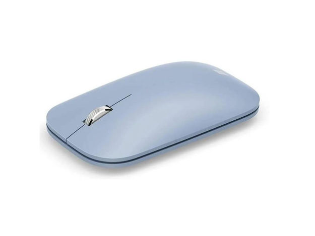 imagem de Mouse Microsoft sem Fio Bluetooth Modern Mobile 2.4ghz Azul Claro - Ktf-00028