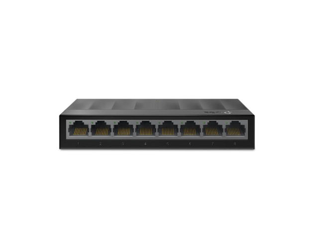 imagem de Switch de Mesa Tp-Link Ls1008g 8 Portas Gigabit 10/100/1000mbps - Tpn0216