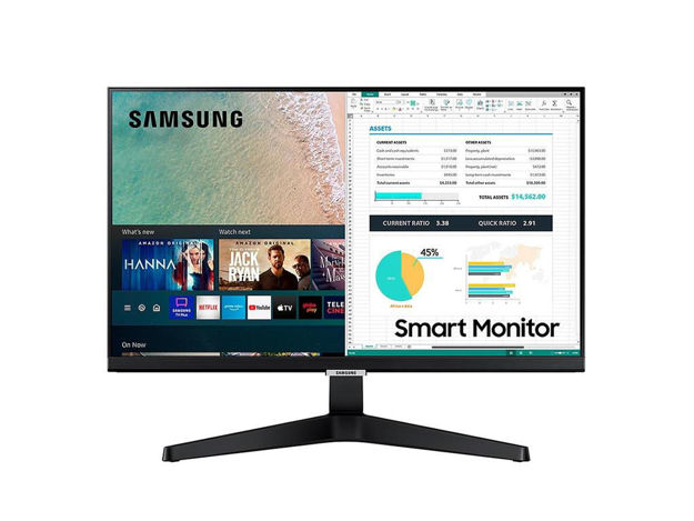 imagem de Monitor Samsung 24" Smart Led/Ips Full Hd 60hz 14ms Multimidia Hdmi Usb Bluetooth Wifi Hdr Vesa - Ls24am506nlmzd