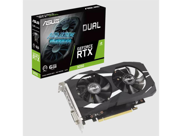 imagem de Placa de Video Asus Dual Geforce Rtx 3050 6gb Gddr6 96bits - Dual-Rtx3050-6g