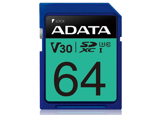 imagem de Cartao de Memoria Adata Sdxc 64gb Uhs-I U3 V30s - Asdx64gui3v30s-R