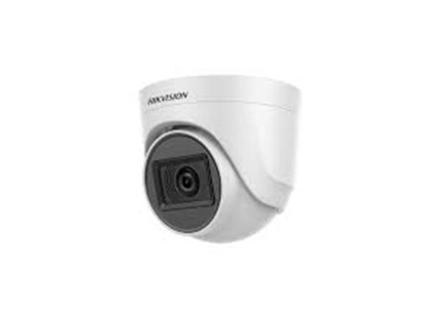 imagem de Camera Analogica Turret 2mp 2.8mm com Microfone Hikvision Ds-2ce76d0t-Itpfs