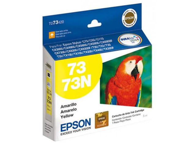 imagem de Cartucho Epson Amarelo 5ml - T073420-Br