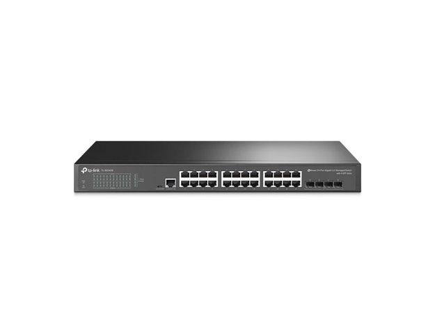 imagem de Switch Gerenciavel Tp-Link Tl-Sg3428 24 Portas Gigabit L2+ 10/100/1000mbps 4 Slots Sfp Jetstream - Tpn0