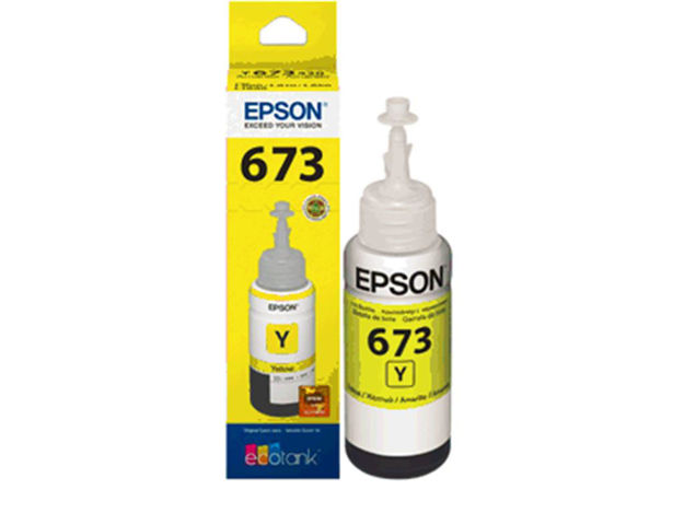 imagem de Garrafa de Tinta Epson Amarelo 70ml - T673420-Al