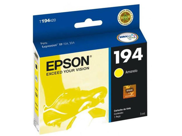 imagem de Cartucho Epson Amarelo 5ml - T194420-Br