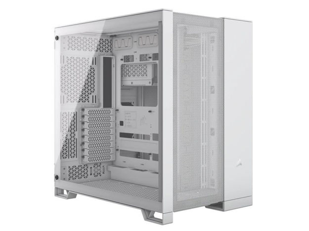 imagem de Gabinete Corsair 6500d Airflow Lateral de Vidro Temperado Atx Branco - Cc-9011260-Ww