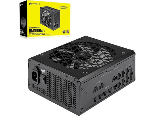 imagem de Fonte Corsair Rm1000x Shift 1000w 80 Plus Gold Full Modular - Cp-9020253-Br