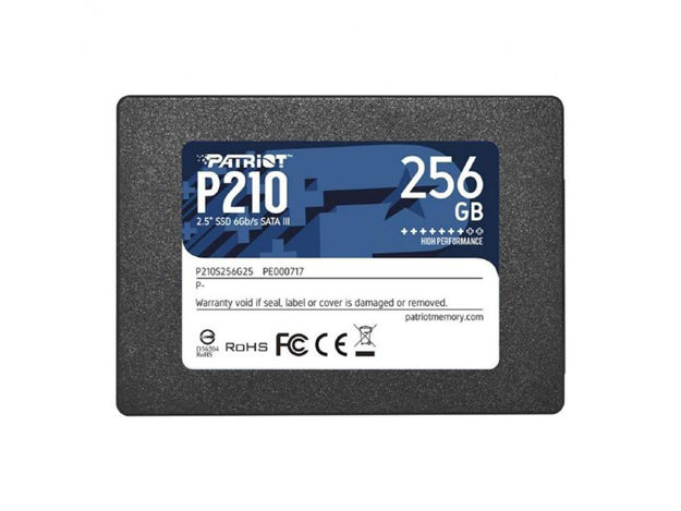 imagem de Ssd Patriot P210 Sata Iii 6gb/S 256gb - P210s256g25