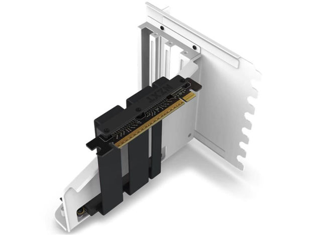 imagem de Suporte de Placa de Video Vertical Nzxt Branco Pci-E 4.0 16x com Cabo Riser para Placa de Video 175mm - Ab-Rh175-W1: