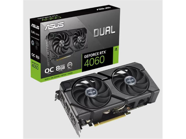 imagem de Placa de Video Asus Dual Geforce Rtx 4060 Evo Oc 8gb Gddr6 128 Bits- Dual-Rtx4060-O8g-Evo