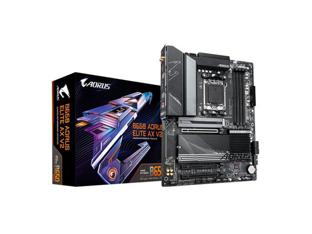 imagem de Placa Mae Gigabyte Amd (Am5) Ddr5 - B650 Aorus Elite Ax V2 1.0