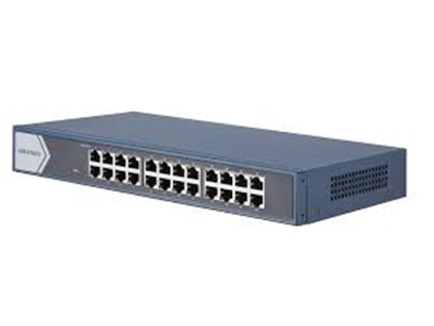 imagem de Switch Hikvision Gigabit Metalico Ds-3e0524-E(B) 24 Portas 10/100/1000mbps