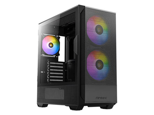 imagem de Gabinete Gamer Antec Nx416l Lateral de Vidro Temperado Atx/M-Atx/Itx 2 Fans 120mm Argb - 0-761345-10002-1