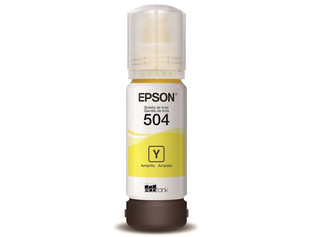 imagem de Garrafa de Tinta Epson Amarelo 70ml - T504420-Al