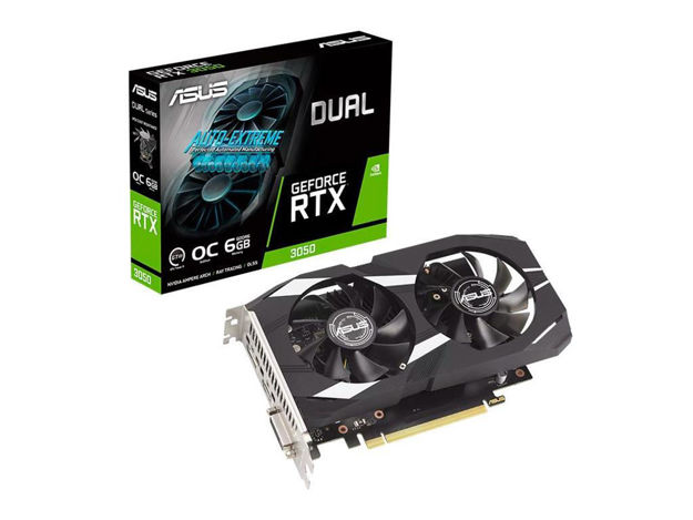 imagem de Placa de Video Asus Dual Geforce Rtx 3050 6gb Gddr6 96bits - Dual-Rtx3050-6g