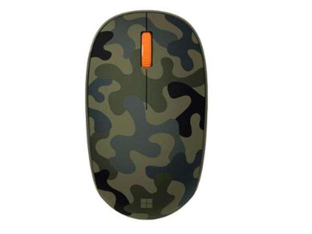 imagem de Mouse Microsoft sem Fio Usb Bluetooth 4 Botoes Low Energy Verde Camuflado - 8kx-00003