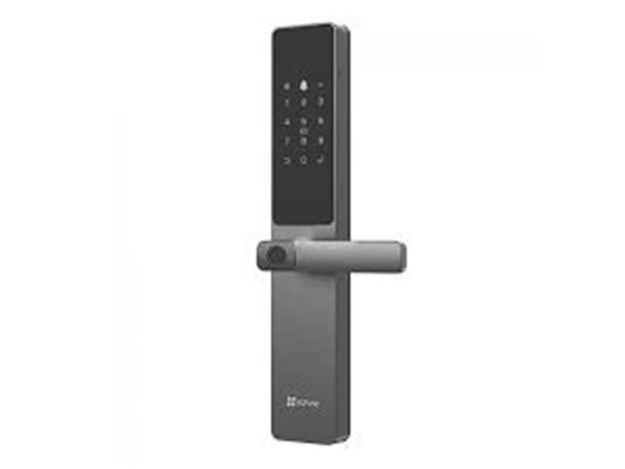 imagem de Fechadura Inteligente Ezviz Cs-Dl05-R100-Wbcp-Gr c/ Impressao Digital/Senha/Tag/Chave/Bluetooth/Wifi