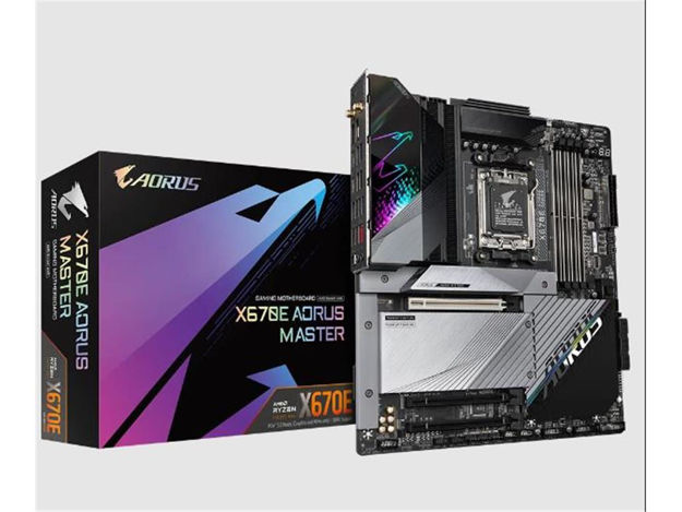 imagem de Placa Mae Gigabyte Amd (Am5) Ddr5 E-Atx - X670e Aorus Master 1.1