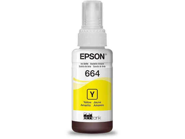 imagem de Garrafa de Tinta Epson Amarelo 70ml - T664420-Al