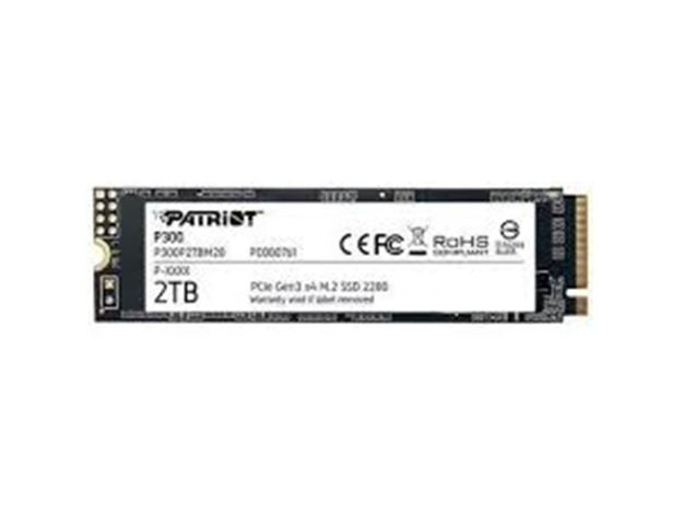 imagem de Ssd Patriot P300 2tb M.2 2280 Pcie Gen 3 X4 Ssd - P300p2tbm28