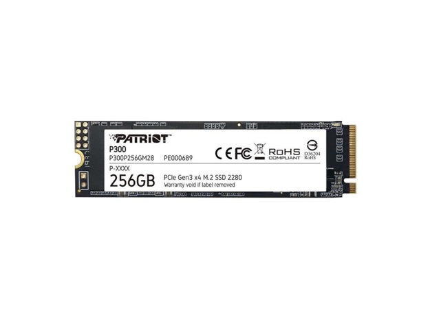 imagem de Ssd Patriot P300 Nvme M.2 256gb - P300p256gm28