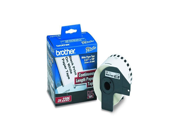 imagem de Etiqueta Brother para Impressora Ql700 / Ql800 / Ql810w - Dk2205