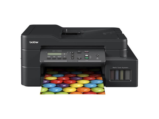 imagem de Multifuncional Brother Tanque de Tinta Inkbenefit Colorida 110v - Dcpt720dw