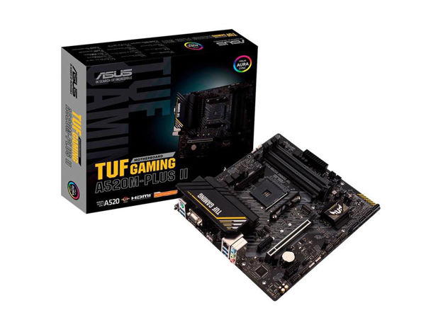 imagem de Placa Mae Asus Amd (Am4) Micro Atx Ddr4 - Tuf Gaming A520m-Plus Ii