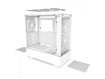 imagem de Gabinete Gamer Nzxt H5 Flow Lateral de Vidro Temperado Mini-Itx/Micro-Atx/Atx/Eatx Branco - Cc-H51fw-01