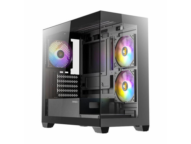 imagem de Gabinete Gamer Antec Cx300m Rgb_B Lateral de Vidro Temperado Micro-Atx/Itx