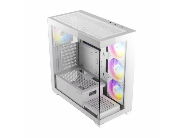 imagem de Gabinete Gamer Antec Cx300 Rgb Elite White Lateral de Vidro Temperado 4mm Atx/Micro-Atx/Itx - 0-761345-10096-0