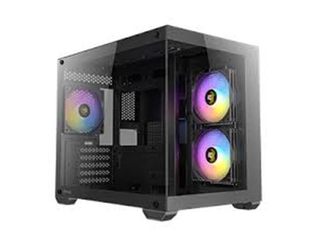 imagem de Gabinete Gamer Antec Cx600m Rgb_B Lateral de Vidro Temperado Micro-Atx/Itx