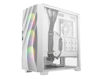 imagem de Gabinete Gamer Antec Df700 Flux White Lateral de Vidro Temperado Micro Atx/Mini Itx/Atx 3 Fans Argb Branco - 0-761345-80