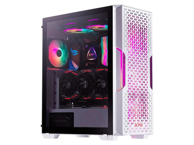 imagem de Gabinete Gamer Adata Xpg Starker Air Lateral de Vidro Mini-Itx/Micro-Atx/Atx 2 Fans Branco - Starkerair-Whcww