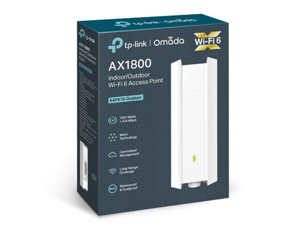 imagem de Access Point Tp-Link Eap610 Wireless Gigabit Mu-Mimo Outdoor Ax1800 - Tpn0301