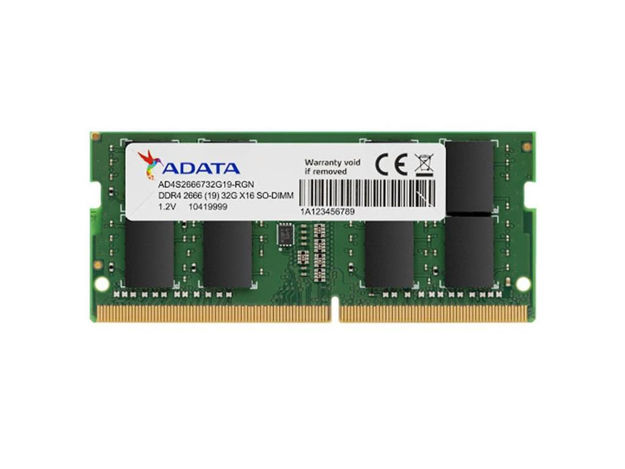 imagem de Memoria Adata P/ Note 32gb Ddr4 2666mhz So-Dimm - Ad4s266632g19-Sgn