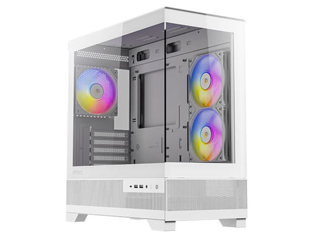 imagem de Gabinete Gamer Antec Cx500m Rgb Branco Lateral de Vidro Micro-Atx/Itx - 0-761345-10110-3