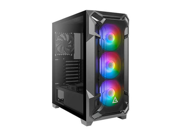 imagem de Gabinete Gamer Antec Df600 Flux Preto Lateral de Vidro Micro Atx/Mini Itx/Atx - 0-761345-80060-0