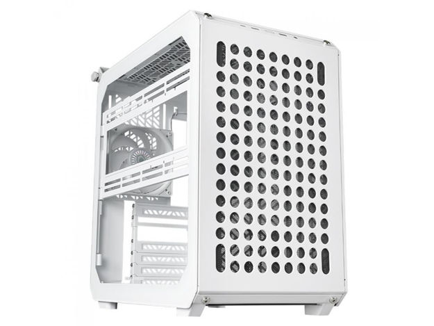 imagem de Gabinete Gamer Cooler Master Qube 500 Flatpack Branco Lateral de Vidro Itx/Micro Atx/Atx/E-Atx - Q500-Wgnn-S00

