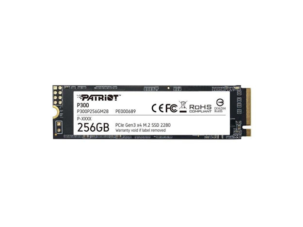 imagem de Ssd Patriot P300 256gb M.2 2280 Pcie Gen 3 X4 Ssd - P300p256gm28