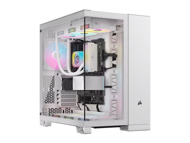 imagem de Gabinete Gamer Corsair 6500x Branco Lateral de Vidro Mini-Itx/Micro-Atx/Atx/E-Atx - Cc-9011258-Ww