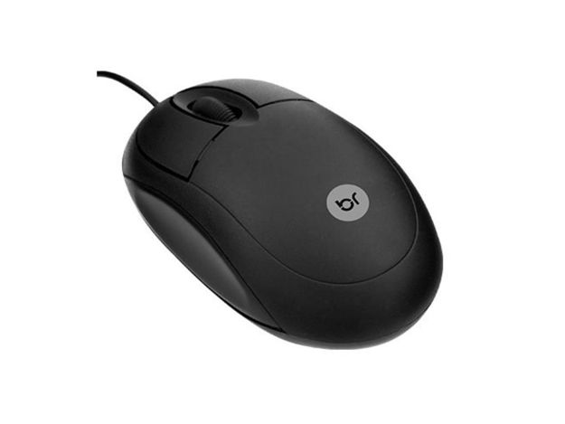 imagem de Mouse Bright Preto com Fio Usb 1000 Dpi - 0106