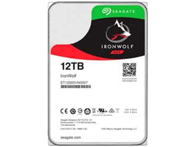 imagem de Hdd Seagate Ironwolf 12tb P/Nas - St12000vn0008